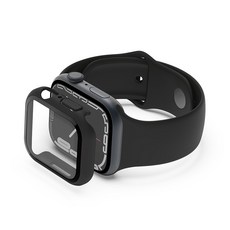 벨킨 템퍼드 커브 강화 유리 + 범퍼 케이스, 블랙, 40mm/41mm, 1개