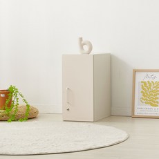 포메리트 모던에디션 상부 모듈락커장 열쇠형 600, 로지핑크, 1단