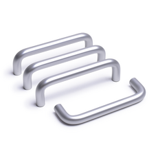 Sonjabisesang DJ 2孔 家具把手 銀色 10mm P96, 4個