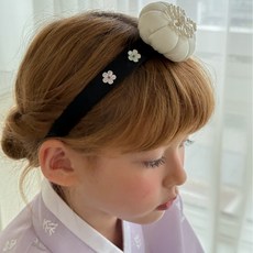 chenny bongbong 女童花冠韓服髮帶