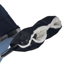 簡約風嬰兒車手套, 一體式 黑色, 1個