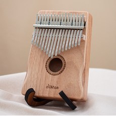 KANGA 原聲桃花心木17鍵卡林巴琴 DK5, 1個