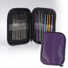 彩虹鉤針組 紫色, 1套