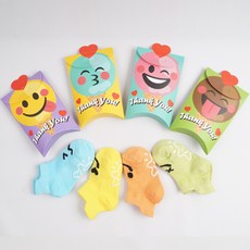 VIVA7 兒童奧茲腳踝襪4雙禮物組