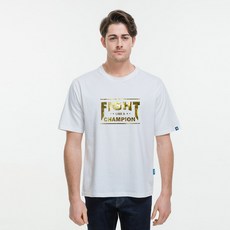 진마니아 골드 파이트 통기성 라운드 반팔티 CS0T83