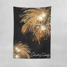 Atihome 聖誕派對法蘭絨掛毯, TYPE04, 1個