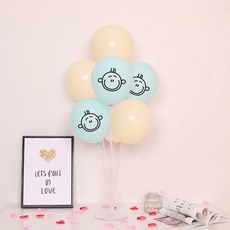 新款淘氣笑氣球架套裝, 單色, 2套