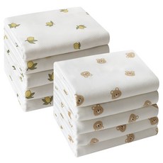 Baby & I Baby 柔軟方形布尿布 2 片 x 5 片套組, Gomi+Quince, 1組