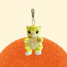 포켓몬스터 봉제인형 모래두지, 8cm, 혼합색상, 1개