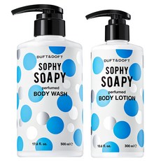 DUFT&DOFT Sophy Soapy 香氛沐浴乳+潤膚乳套裝, 1組