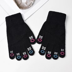 Allode 女性用蓬鬆柔軟觸控手套