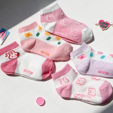 Kids FUTURE Berito 網紗踝襪 5雙組