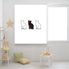 끌래망스 실사 롤스크린 암막