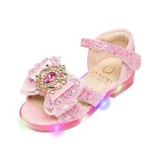 LA STELLA 女童童話風LED涼鞋