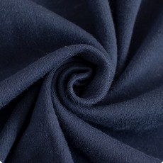 棉質 So Sweet 40支 雙面針織布料, 海軍藍