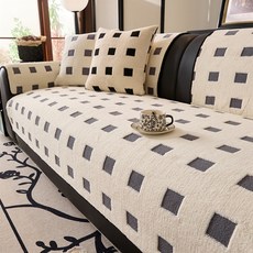 Sonio 現代格紋防滑沙發墊