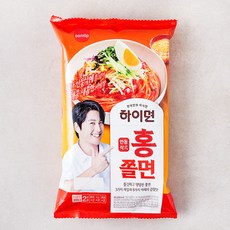 삼립 하이면 안동식 홍 쫄면 2인분, 462g, 1개