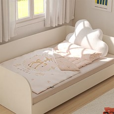 韓國 amante 兒童Bambi Garden 2棉質午睡被枕芯組, 粉色