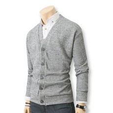 BLUEForce 男士Maydot針織鈕扣長袖開襟衫