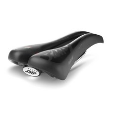 SELLE SMP HYBRID 凝膠自行車車座, 黑色的, 1個