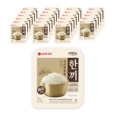 롯데 한끼 십리향미 즉석밥, 200g, 24개