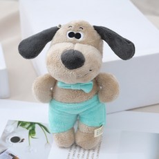 도림 슈퍼 댕댕이 인형 자동차 키링 나비넥타이 댕댕이, 민트, 1개