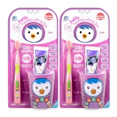 Chika Chika 幼兒牙刷套組 Patty with Pororo, 2組