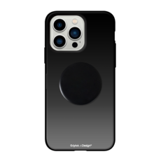 더다움 디자인 플러스 그라데이션 도어 범퍼 휴대폰 케이스 + 원형 마카롱 그립톡