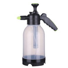 Haengbok& 園藝高壓透明噴霧器 黑色 2L, 1個, Coolroha 壓縮噴霧器