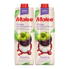 Malee 山竹混合果汁, 1L, 2個
