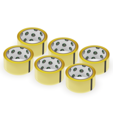 怪物 OPP 盒帶 48mm x 40m, 6個, 透明