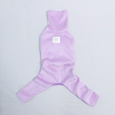 도기스타 강아지 이탈리안그레이하운드 아이쥐옷 가을 겨울 올인원, 라벤더, 1개
