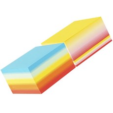 deLi 年糕彩虹 A 大容量記事本 21713 2 件套 400 張, 隨機發貨, 1套