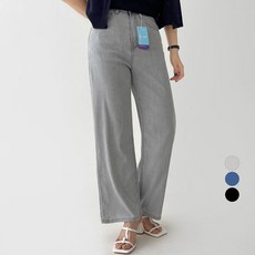 Planday 女款涼感天絲隱形鬆緊腰帶彈力牛仔短褲