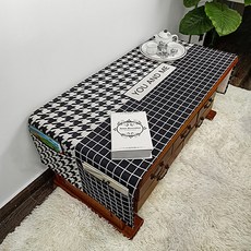 파라다이소 PDS홈 모던한 주머니 커버 테이블보, 03, 70 x 180 cm, 1개