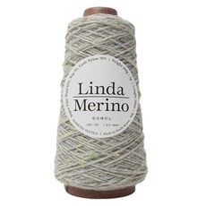 Yarna Linda 美利奴毛線 100g, 1個, 708 灰色