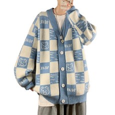 寬鬆版針織開襟衫