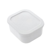 유하우스 삶아 쓰는 실리콘 밀폐용기 그레이, 1개, 300ml