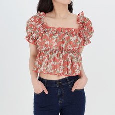 모이르벨라 가든 오프숄더 블라우스 T24SS2-A0057