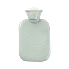 粉彩斜紋設計熱水袋 軍綠色 1L, 1個