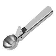 生計 不鏽鋼冰淇淋挖勺, 1個, 銀色不鏽鋼