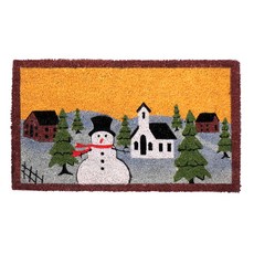 눈내린마을 매트, 혼합색상, 1개
