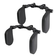 CARTEM 智慧型頭枕頸枕, 黑色, 2個