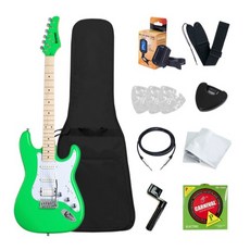 KRAMER 풀패키지 일렉 기타, 네온그린, Focus VT-211S, 1개