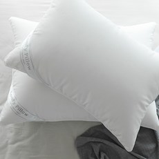 DECOVIEW 養生超細纖維飯店枕芯, 1個, 白色