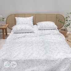 CHOUETTROOM Maman人造絲夏季薄被薄被墊組