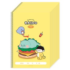 POPO FANCY Rhino 國小圖畫日記, 10個, 黃色