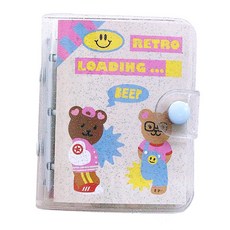 Second Mansion Juicy Bear Twinkle 3 Ball Mini Late Diary, Retro body