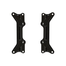 알파플랜 TV 모니터암 베사홀 확장 브라켓 날개 100 x 100~200 x 200 mm 2p + 나사 4p 세트, 블랙, 1세트
