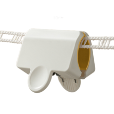 해피굿즈 고급 이불 무자국 빨래집게 대형, 옐로우, 1개